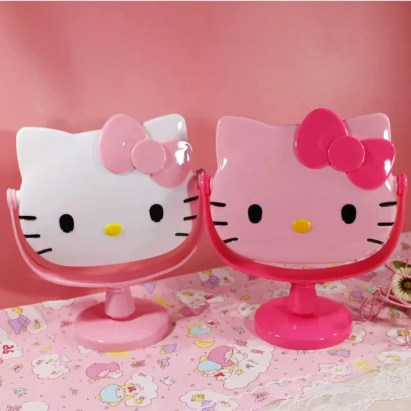 Hello Kitty Karikatür Makyaj Aynası: Sevimli Prensese Dönüşen Küçük Masa Aynası